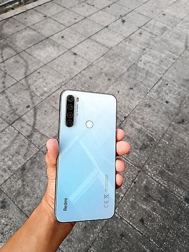 redmi pad 2 pro: Redmi Note 8 (2021), 64 GB, rəng - Mavi, Barmaq izi, Face ID — 2