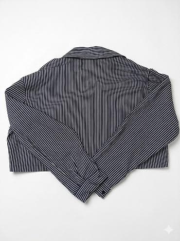 Şəxsi əşyalar: ​👔 Satılır: Qadın Oversize Saroçka (Zolaqlı Köynək) ​Vəziyyəti: Cəmi 3 — 2