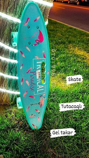 Skate Skeytbord, Kaykay, Skeyt və Pennyboardlar🛹 🔹️İşıqlı gel lalafo.az -da Skate Skeytbord, Kaykay, Skeyt və Pennyboardlar🛹 🔹️İşıqlı gel