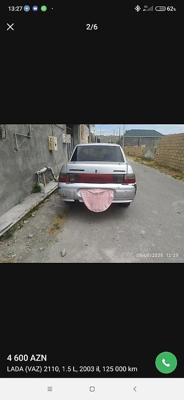avcarka satılır: VAZ (LADA) 2110: 1.5 l | 2003 il Sedan — 2