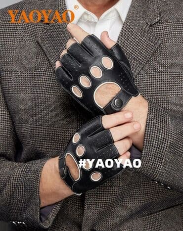 YAOYAO sürücü əlcəkləri - Təbii dəri. Qiymət - 45 manatdan 75 manata