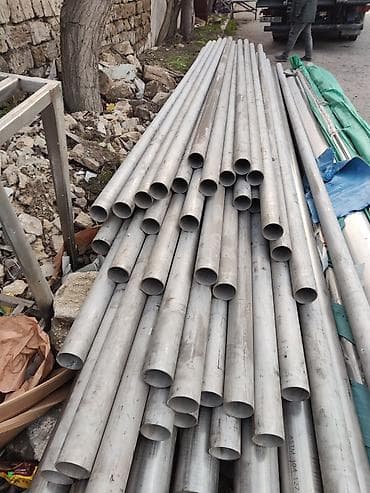 boru: 1 kq görə qiymət 5,50 AZN. Borular yenidir. 2 növü var. Ölçülər — 7