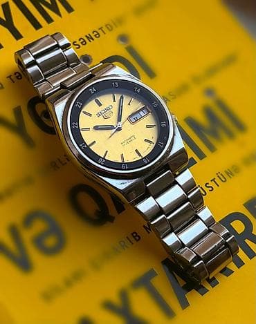 17: Seiko 5 avtomatik qol saatı - Mexanizm: Avtomatik (SEIKO 5 seriyası) — 2