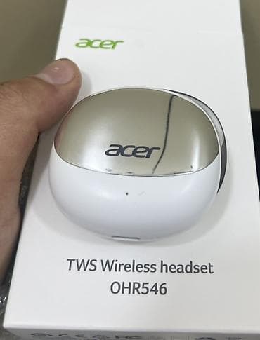 kompakt telefonlar: Acer TWS Wireless Headset OHR546 Yeni. islenmeyib - Tam simsiz — 4