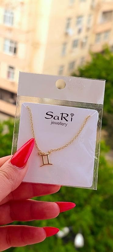 mirvari sepler: Zodiak simvollu nazik zəncir boyunbağılar – SaRi jewellery - — 1