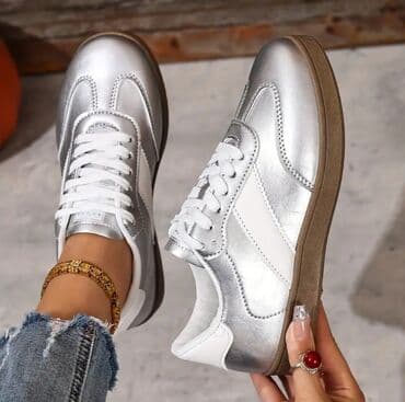 серебро в баку: Размер: 36, цвет - Серебристый, Новый — 2