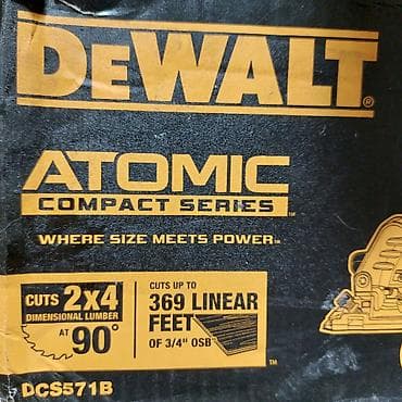 Ручные электроинструменты: Dewalt DCS571 original, akumulyator 5A, dəst yenidir — 6