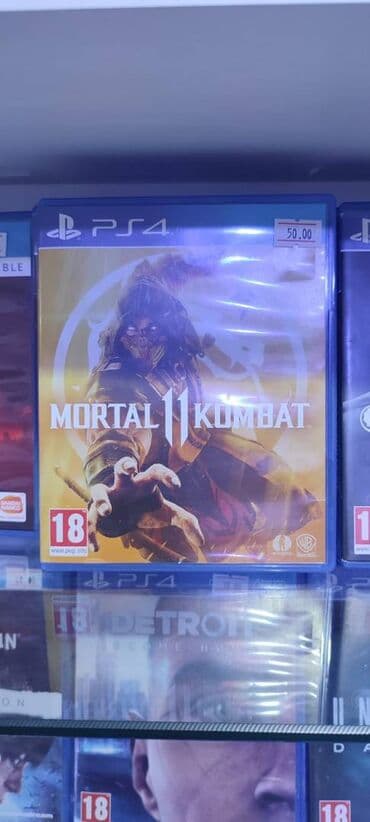 oyun sukani: Mortal kombat 11 Oyun diski, az işlənib. 🎮Playstation 3-4-5 original — 1
