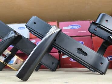 Qapı tutacağı dəsti – STIMUL - Material: möhkəm metal gövdə -