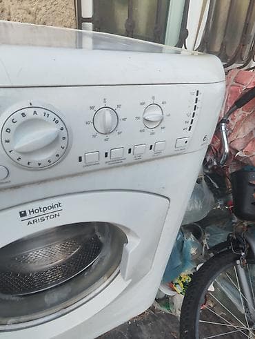 hotpoint: Paltaryuyan maşın Hotpoint Ariston, 6 kq, İşlənmiş, Avtomat, Qurutmasız — 3