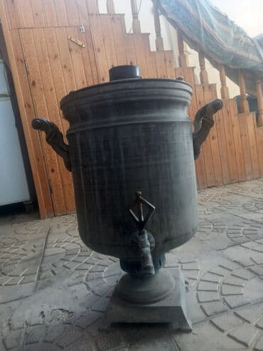 samovar qədimi: İşlənmiş Od Samovar, 10-dan çox l, Ödənişli çatdırılma, Rayonlara çatdırılma, Ünvandan götürmə — 1