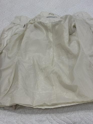 пальто: Плащ, XS, цвет - Бежевый — 2