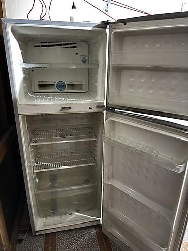 sharp soyuducu servis: 2 qapılı Sharp Soyuducu Satılır, rəng - Gümüşü — 4