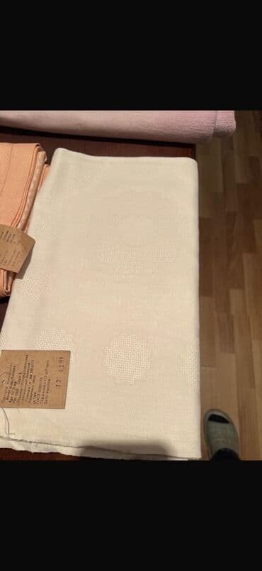 Süni güllər: Məhsul: Masa örtüyü dəstləri (2 ədəd) - Rənglər: krem və şaftalı - — 1