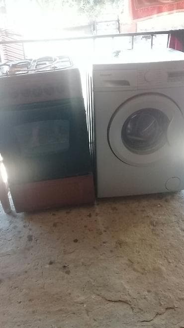 Su qızdırıcı kranlar: Paltaryuyan maşın Sharp, 6 kq, Təmirə ehtiyacı var, Avtomat, Ünvandan götürmə — 1