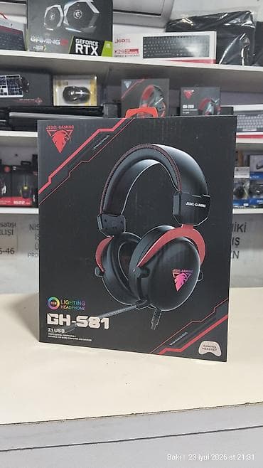 k 55: Jedel Gaming GH-581 oyun qulaqlığı - Bağlantı: USB 2.0 (7.1 virtual — 1