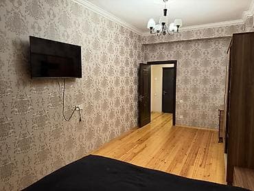 kiraye gunluk evler: 1 otaqlı mənzil – tam mebelli və texnikalı Planlaşdırma: - Yataq — 1