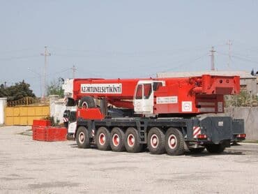 ot presi satilir: Kran İcarəsi Liebherr "Azərtunelsutikinti" MMC 30 t - 220 t -a dək — 2