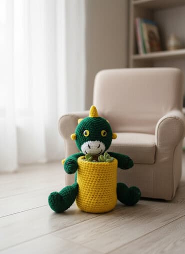 oyuncaq qabı: Əl işi .Karandaş qabı. Карандашница. Ручная работа — 1