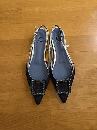 baletkalar: Qadın ayaqqabısı – made in Italy - Model: açıq dabanlı, slingback — 1