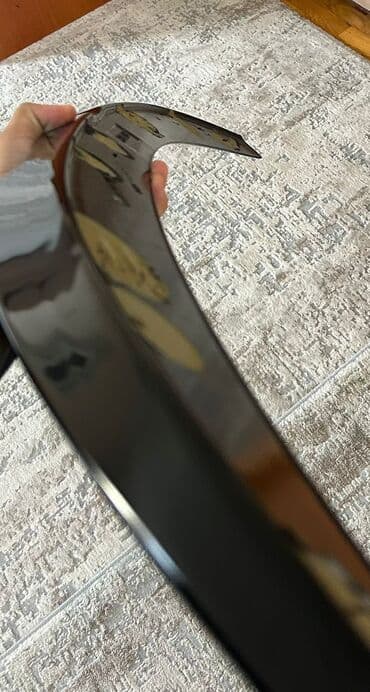 spolerler: Spoyler, İşlənmiş, Plastik, Toyota COROLLA, Ödənişli çatdırılma, Ünvandan götürmə — 2