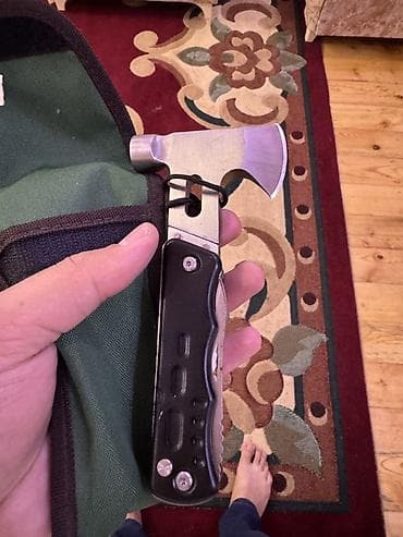 Çoxfunksiyalı cib aləti – balta/çəkiç/dağarcıq bıçağı kombinasiyası - lalafo.az -da Çoxfunksiyalı cib aləti – balta/çəkiç/dağarcıq bıçağı kombinasiyası -