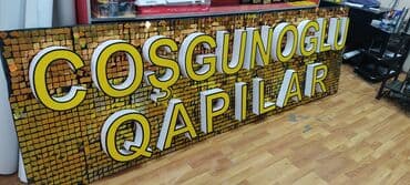 formaya ad yazdırma: Hər Növ Reklam Xidmətləri Növ Reklam İşləri Qabarıq hərflər işıqlı — 4