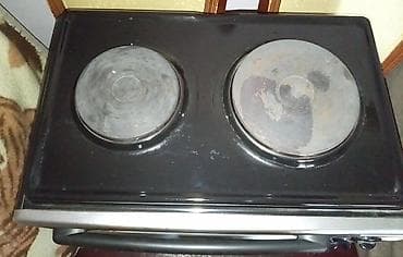 Elektronika: Elektrik mini soba və üst qismində 2 gözlü elektrik plitə - Kombinə — 2
