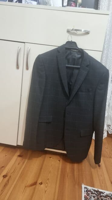 göy rəngli kişi tolstovkaları: Kişi kostyumu – iki hissəli 2 ci əl — 4