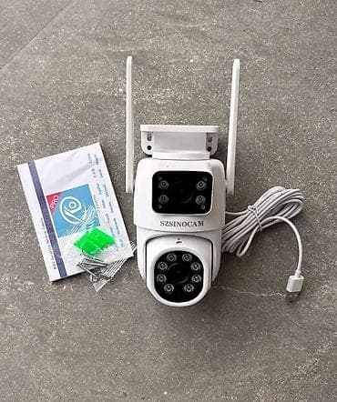SZSINOCAM ikili obyektivli Wi‑Fi açıq hava təhlükəsizlik kamerası — 2