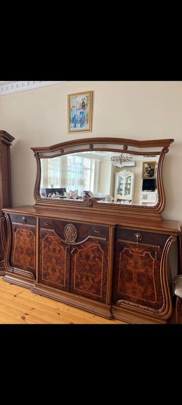 гостинные столы и стулья: Masa və oturacaqlar, Komod — 4