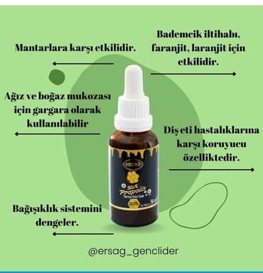 чесночное масло боярышник омела белая: Ersağ brendinin propolis ekstraktı damcıları. Bu damcılar "Sağlamlıq — 1
