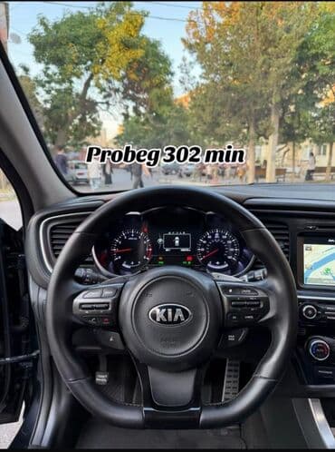 elantra 2012 android: Kia Optima – 2014 - Kuzov: sedan, qara rəng, idman üslublu disklər - — 2