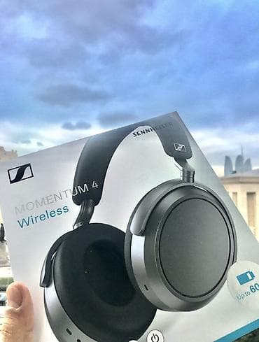 İşlənmiş Simli Qulaqcıqlar, Sennheiser, rəng - Qara