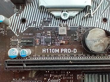 acer aspire e1571g: Ana Platası MSI MSI H110M PRO-D+i3 6100, İşlənmiş — 4