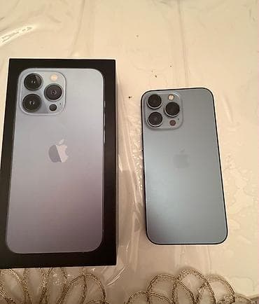 iphone 6 yeni: IPhone 13 Pro, 256 GB, Sierra Blue, Face ID — 3