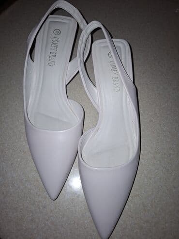 qadın üçün qış zamşa botfortları: Туфли, Размер: 39, цвет - Белый, Б/у — 3