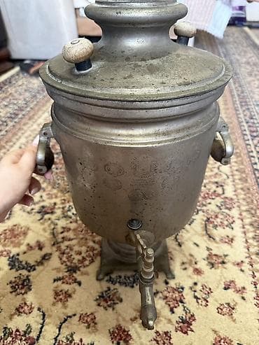 Qədim samovar, 1903 il, Vəziyyəti: Qənaətbəxş — 2
