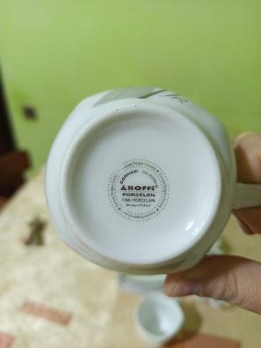 kofe servisi: Çay dəsti, rəng - Ağ, 5 nəfərlik, Türkiyə — 3