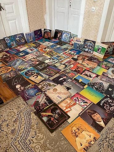Böyük vinil plaqlar kolleksiyası - Janrlar: sovet estradası, pop