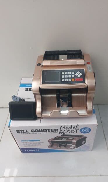 Yeni Model 6600T
Bill counter Saxta pulu taniyir
Çatdırılma var