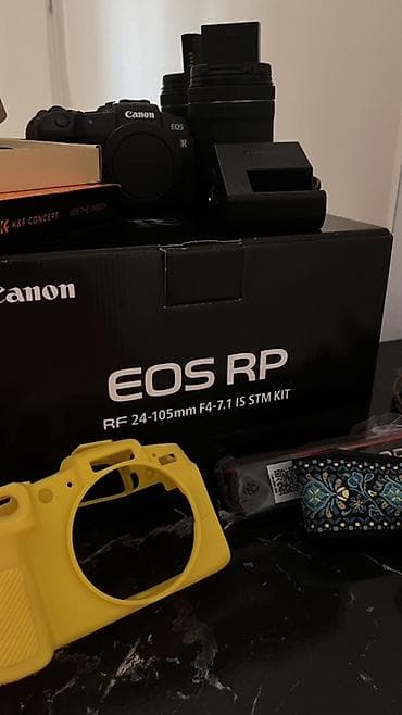 macbook çanta: Canon EOS RP – RF 24-105mm F4-7.1 IS STM Kit komplekti Paketdə: - — 2