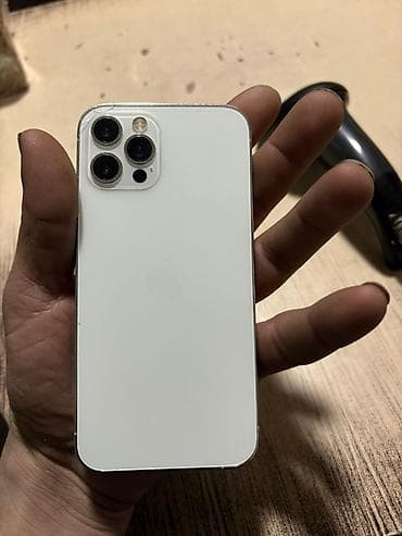 işlənmiş telfon: IPhone 12 Pro, 128 GB, Ağ, Face ID — 1