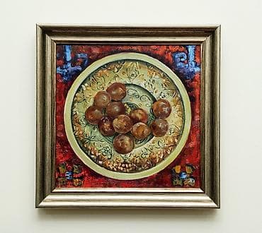 papag şekli: Məhsul: Orijinal yağlı boya tablo kolleksiyası (1 ədəd) Təsvir: - — 4