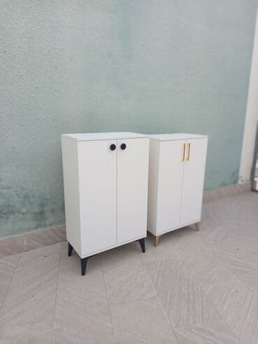 Mərmər effektli PVC panellər: Yeni, Açılan, 2 qapılı Düz dolab, Ayaqqabı dolabı — 1