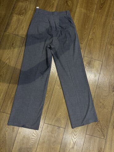 Женская одежда: Брюки, Zara, S, цвет - Серый — 2