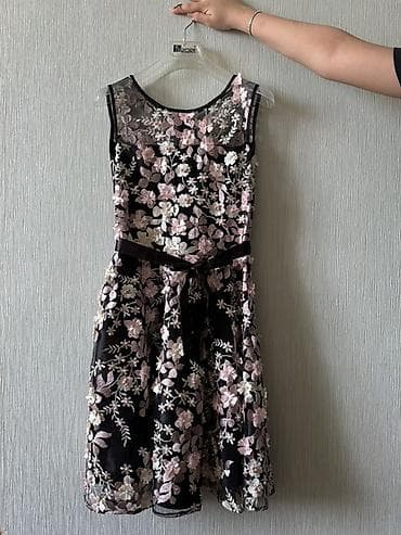 ideal baza: Qadın üçün zərif gündəlik/ziyafət donu Xüsusi dizaynla tikilmiş — 1