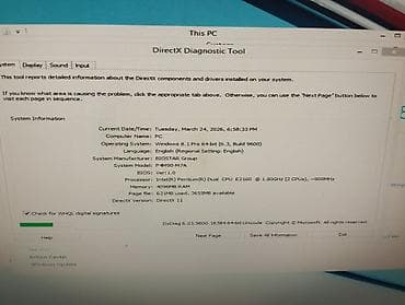 kompüter işi: Masaüstü kompüter komplekti ekran diaqalan dioqanal 21.5 — 4