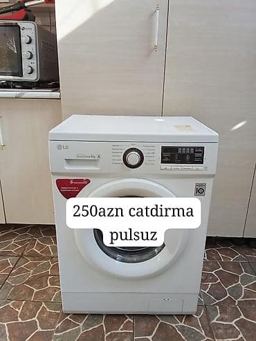 LG paltaryuyan maşın – ön yükləməli, Direct Drive mühərrikli, 6 kq