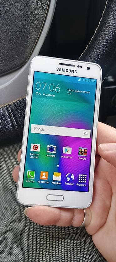 Samsung Galaxy A3, 16 GB, rəng - Ağ, İki sim kartlı — 4